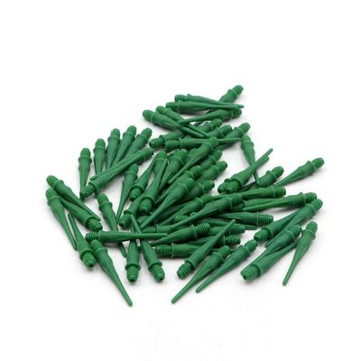 CUESOUL Touch-Point Soft Tips Dart Point 2BA Standard Screw Thread,Soft Tip Point Green Durable Use