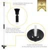KINGTOP Golf Hole Cup Flagpole Set for Practice Putting Green, 6 Putting Cup Fit PGA | LPGA | USGA Regulations, 2-Section Flag Stick Design, 3 Feet, 3-Pack view 2