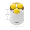 KINGTOP Golf Hole Cup Flagpole Set for Practice Putting Green, 6 Putting Cup Fit PGA | LPGA | USGA Regulations, 2-Section Flag Stick Design, 3 Feet, 3-Pack view 3
