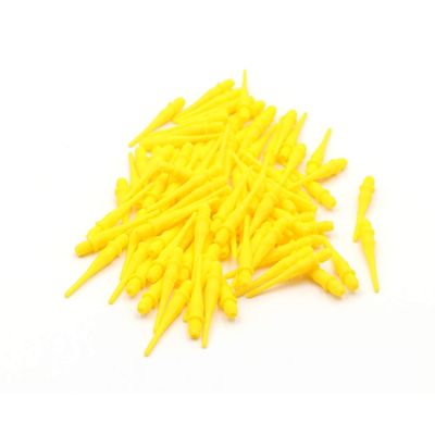 CUESOUL Touch-Point Soft Tips Dart Point 2BA Standard Screw Thread,Soft Tip Point Yellow Durable Use
