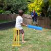Cricket Bat Kids Plastic Cricket Bat and Ball Set Beach Cricket Stand Hand and Eye Coordination Cultivation Sports Game for Kids Children view 3