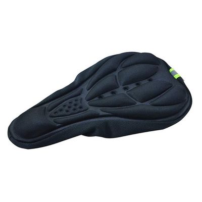 BARMI 3D Compatible with MTB Road Mountain Bike Bicycle Breathable Soft Saddle Cushion Cover Seat Pad,Perfect Bike Accessories Black