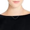 AeraVida 1mm Satellite Beaded Sterling Silver Cable Chain Necklace in 18 or 20 Inches | Minimalist Polished Stackable Necklace for Women | Everyday Sterling Silver Jewelry for Layering or Pendants (18 inches) view 4