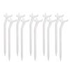 Golf Tees Set,10 Pcs 90mm Curved Golf Tees Lightweight Plastic Golfing Tees for Training Practicing view 1