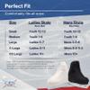 CRS Cross Thermal Ice Skate Boot Covers. Insulated Warm Neoprene Thermal Covers for Ice Skating, Roller, Hockey and Figure Skates. (White, X-Large) view 2