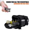 BV Large Bike Saddle Bag and Bike Light Set view 3