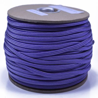 BORED? PARACORD! 350+ Colors Paracord - 1, 10, 25, 50, 100, 250, 1000 Foot Feet Options - Hanks Spools of Type III, 4mm Diameter, 7 Strand Parachute Cord - Acid Purple with Silver Stripe 250 Feet