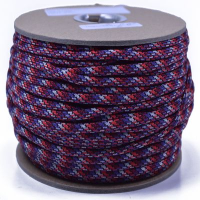BORED? PARACORD! 350+ Colors Paracord - 1, 10, 25, 50, 100, 250, 1000 Foot Feet Options - Hanks Spools of Type III, 4mm Diameter, 7 Strand Parachute Cord - Apocalypse 250 Feet