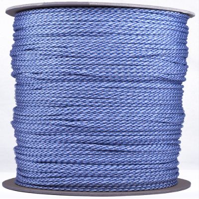 BORED? PARACORD! 350+ Colors Paracord - 1, 10, 25, 50, 100, 250, 1000 Foot Feet Options - Hanks Spools of Type III, 4mm Diameter, 7 Strand Parachute Cord - Arctic Digital Camo 1000 Feet