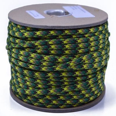 BORED? PARACORD! 350+ Colors Paracord - 1, 10, 25, 50, 100, 250, 1000 Foot Feet Options - Hanks Spools of Type III, 4mm Diameter, 7 Strand Parachute Cord - Anaconda 250 Feet