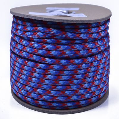BORED? PARACORD! 350+ Colors Paracord - 1, 10, 25, 50, 100, 250, 1000 Foot Feet Options - Hanks Spools of Type III, 4mm Diameter, 7 Strand Parachute Cord - Baby Jack 250 Feet