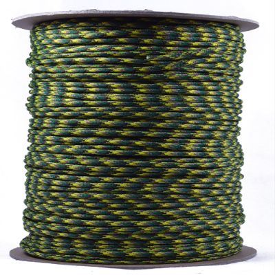 BORED? PARACORD! 350+ Colors Paracord - 1, 10, 25, 50, 100, 250, 1000 Foot Feet Options - Hanks Spools of Type III, 4mm Diameter, 7 Strand Parachute Cord - Anaconda 1000 Feet