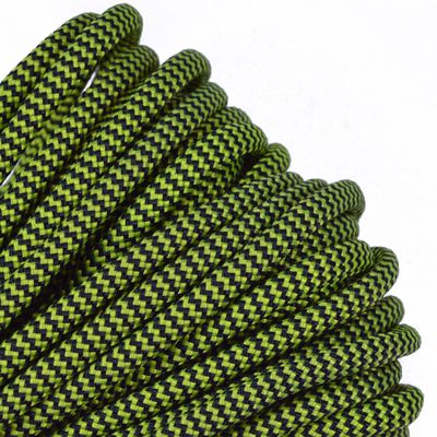 BORED? PARACORD! 350+ Colors Paracord - 1, 10, 25, 50, 100, 250, 1000 Foot Feet Options - Hanks Spools of Type III, 4mm Diameter, 7 Strand Parachute Cord - Bumble Bee 1000 Feet