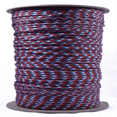 BORED? PARACORD! 350+ Colors Paracord - 1, 10, 25, 50, 100, 250, 1000 Foot Feet Options - Hanks Spools of Type III, 4mm Diameter, 7 Strand Parachute Cord - Afghanistan Veteran 1000 Feet