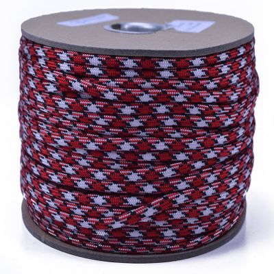 BORED? PARACORD! 350+ Colors Paracord - 1, 10, 25, 50, 100, 250, 1000 Foot Feet Options - Hanks Spools of Type III, 4mm Diameter, 7 Strand Parachute Cord - Bite 250 Feet