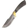 Knifemaking BL612D Skinner Blade Damascus Steel Clip Point Fixed Knife