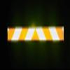 Oralite Lime & Orange Reflective Chevron Panel (Multiple Sizes) Pre-Fab Rear Safety Decal Collision Orafol V98 Reflective Tape view 4