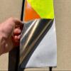 Oralite Lime & Orange Reflective Chevron Panel (Multiple Sizes) Pre-Fab Rear Safety Decal Collision Orafol V98 Reflective Tape view 3