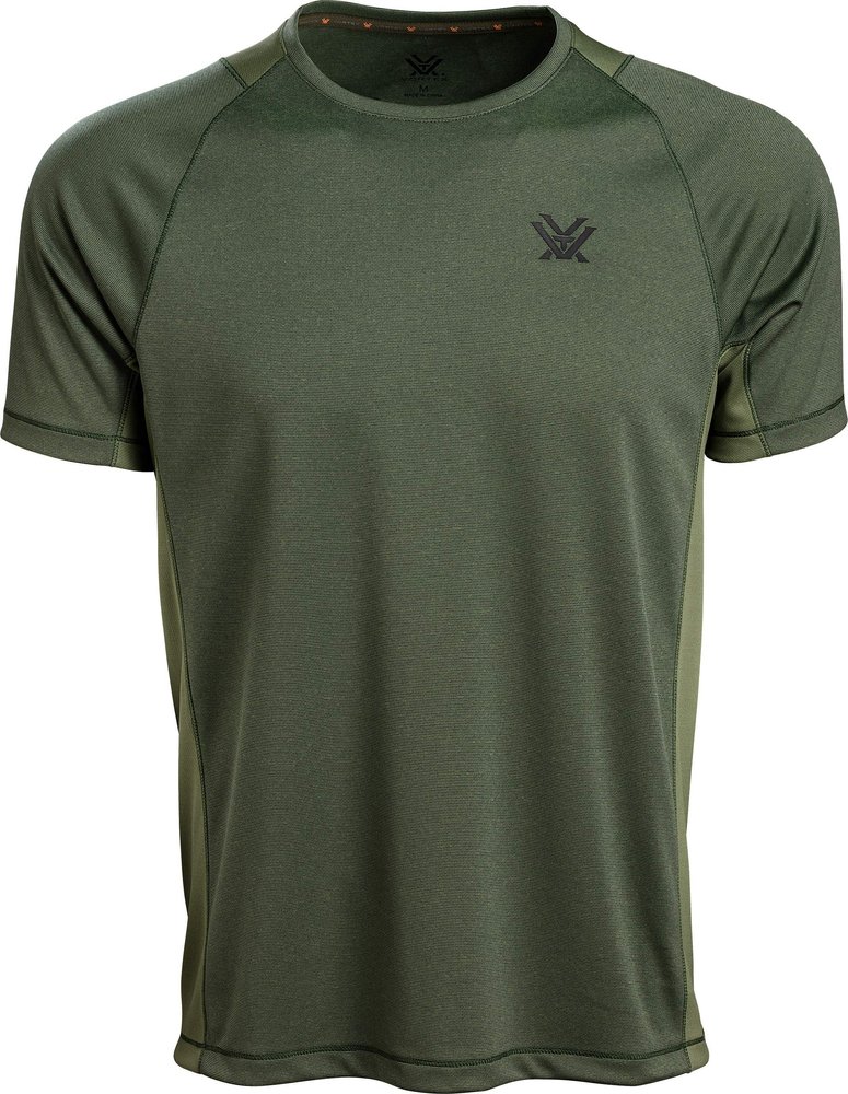 Vortex Optics Weekend Rucker Short Sleeve Shirt - Green - Medium