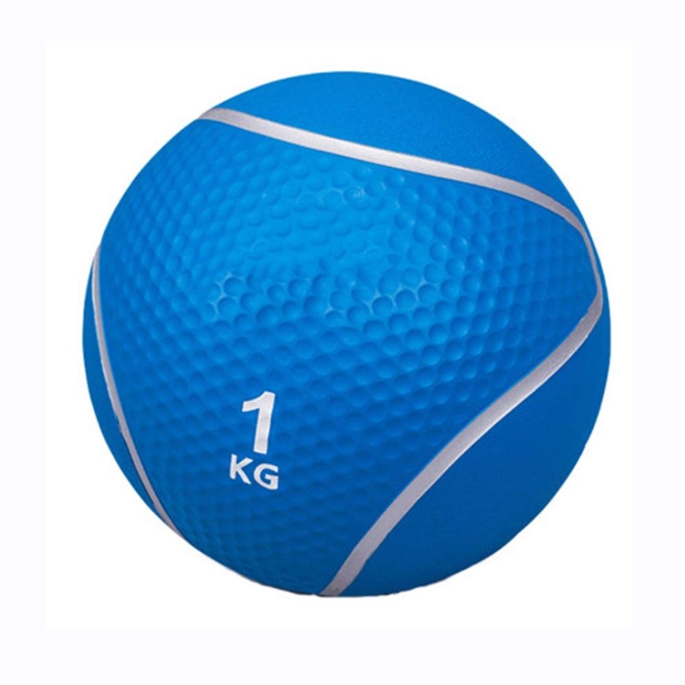 Medicine Balls Woman Fitness Ball, Pilates Rubber Elastic Training Ball for Home Gym and Yoga Studio, 1kg/2.2lbs