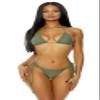 Forplay Women's Standard Bikini Set, Sage, L view 1