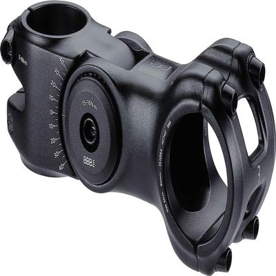 BBB BHS-30 Stem, Black, 4.3 inches (110 mm), 40/1.4 inches (35 mm), High Six, Adjustable Angle Support 40