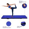Giantex 6'x 2' Folding Gymnastics Mat, Exercise Mat w/Carrying Handles, Small Size, Easy to Store and Clean, Lightweight Tumbling Mat for Gym, Home (Blue) view 3