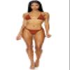 Forplay Women's Standard Bikini Set, Rust, XL view 4
