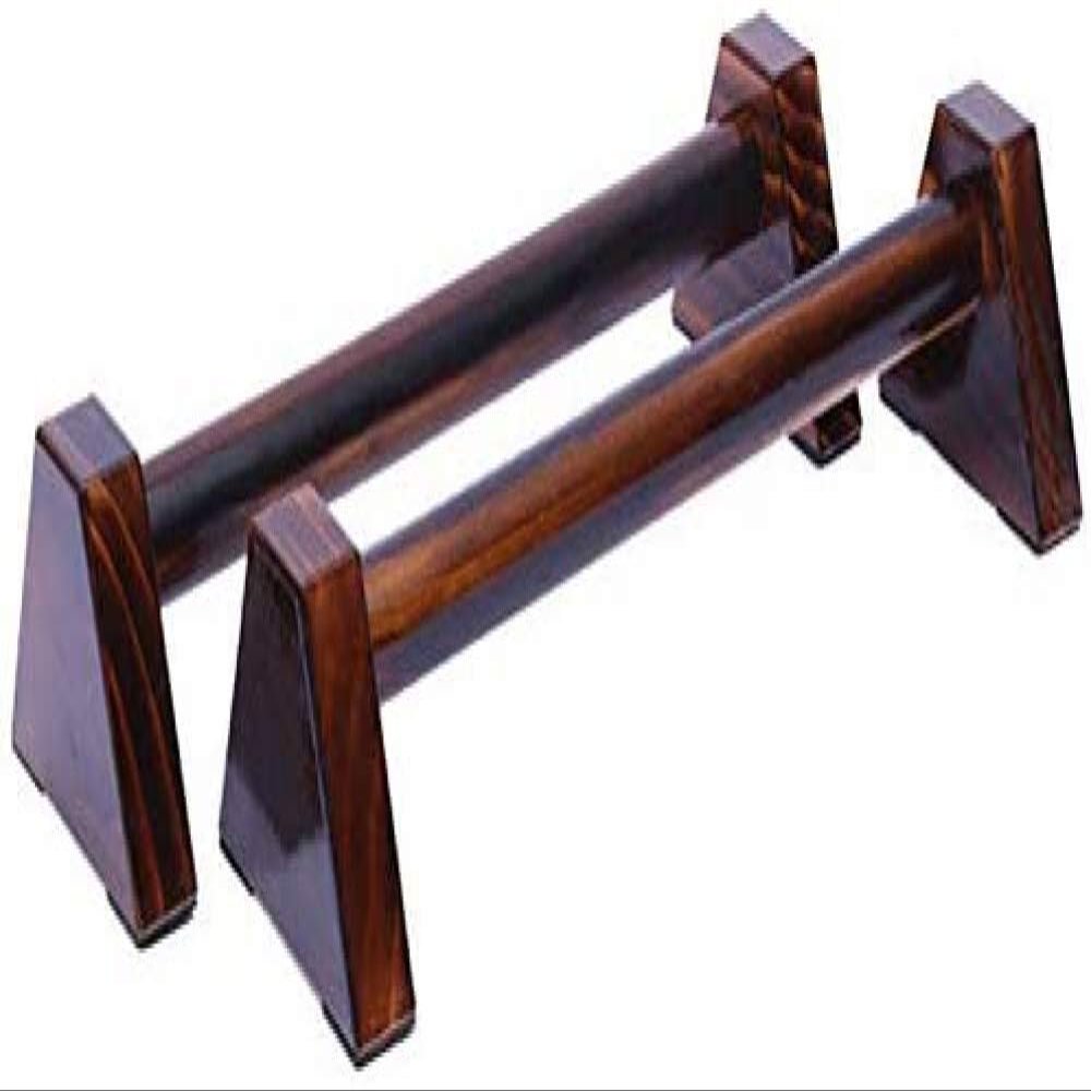 40CM Wooden Push Up Stands Handstand Bracket Balance Parallel Bar Body Building Fitness Equipments