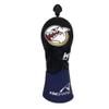 AIMSHARK Mark Golf Head Covers/Driver Cover/Fairway Wood Cover/Utility Cover (Mark F/W Cover Black)