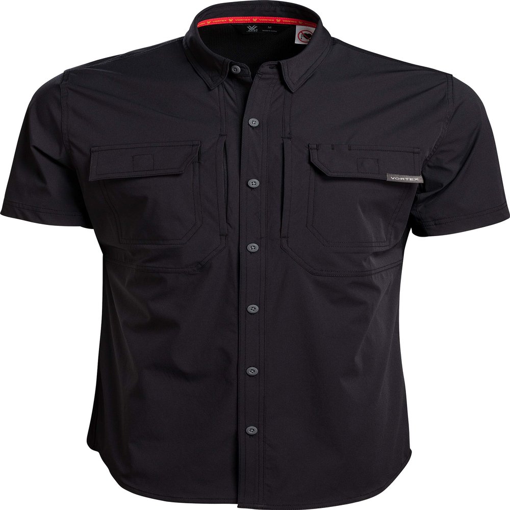 Vortex Optics Callsign Short Sleeve Shirt - Black - X-Large