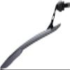 BBB GrandProtect XL Rear Fender/Mud Guard BFD- 16XLR Black view 2