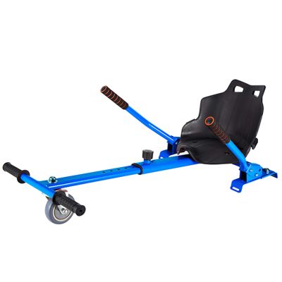 Anbt Hoverkart Seat Attachment Hoverboard Go Kart Adjustable Hoverkart Seat for Electric Self Balancing Scooters Transforms Your Hoverbords Into Go-kart Fits 8.5''/10.5''/13'' Hoverboard (Blue)