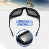 Peciees 4PCS Motorcycle Riding Glasses Bicycle Sunglasses Goggles for Outdoors view 4