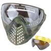 Outdoor Paintball Shooting Face Protection Gear Tactical Fast Helmet Wing Side Rail Mount Mask with PC Goggles - A-TACS FG view 1