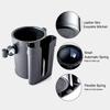 Yoyoapple Bike Cup Holder Handlebar with Cell Phone Keys Holder Bicycle Drink Beer Holder Black view 3