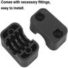 Kayak Wall Mount 1 Pair Kayak Canoe Wall Mount Shelf Holder Kayak Frame Canoe Mount Wall Mount Paddle Holder with Accessories Load Bearing 70kg view 4