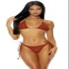 Forplay Women's Standard Bikini Set, Rust, M view 1