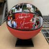 Custom Photo Love Basketball | Personalized Basketball with Pictures and Text | Best Gift for Valentines Day, Wedding, Anniversary | Customized and Unique Gift! (Basketball Multi-Photo - Full Size) view 2