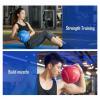 Medicine Balls Rubber Elastic Body Building Ball, Home Gym Training Equipment, 1KG/2KG/3KG/4KG/5KG/6KG/7KG/8KG/9KG (Size : 10KG) view 2