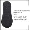OMGear Water Socks Neoprene Socks Beach Booties Shoes 3mm Glued Blind Stitched Anti-Slip Wetsuit Boots Fin Swim Socks (3mm High Cut/Grey, S(Men 6-7,Women 6-8)) view 3