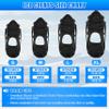 Ice Cleats, Crampons Ice Cleats for Shoes and Boots Men Women Kids,Non Slip 28 Steel Shoe Spikes for Snow and Ice Traction Snow Cleats Grippers for Winter Walking Hiking Fishing view 4