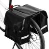 Bicycle Storage Bags, Riding Double Bag Volume, The Bulk Rear Frame Package, Universal Fitting Tailstock Bicycle Luggage Bags, Leather Bag view 4