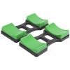 Keenso Dumbbell Bracket 1Pair Home Dumbbell Frame Stand Prevent Rolling Dumbbell Rack Holder 100KG Bearing L view 1