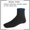 OMGear Water Socks Neoprene Socks Beach Booties Shoes 3mm Glued Blind Stitched Anti-Slip Wetsuit Boots Fin Swim Socks (3mm Low Cut/Sea, M(Men 8-9,Women 9-10)) view 4