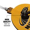 GRAPHICS & MORE University of Wisconsin Milwaukee Official Logo Wood Christmas Tree Holiday Ornament view 3