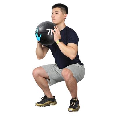 Medicine Balls Elastic Fitness Medicine Ball with Color Palm Pattern Balance Training Ball, 1KG/2KG/3KG/4KG/5KG/6KG/7KG/8KG/9KG/10KG (Size : 9kg/19.8lb)