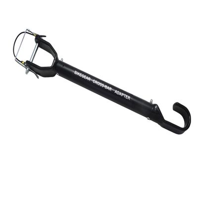 BIKEGEAR Sports Tension Bar Bicycle Cross-Bar Adaptor Top Frame Telescopic Adaptor for Women and Kids Bikes