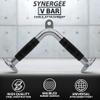 Synergee V-Shaped Push Down Bar Universal Cable Machine Attachment. V Shape for Tricep Push Downs. Great for Upper Body Workouts. view 2