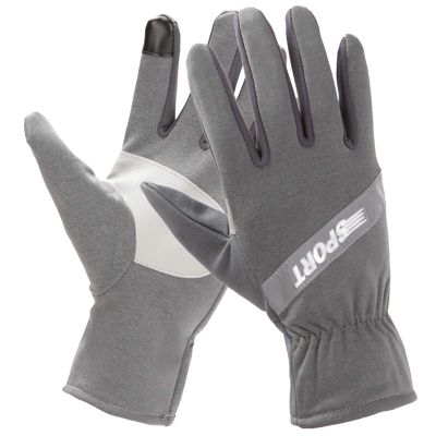 FUFU Gloves Winter Touchscreen Gloves for Men Women, Lightweight Non-Slip Glove Liners for Running,Cycling, Driving, Riding,Working Outdoor (Color : B)